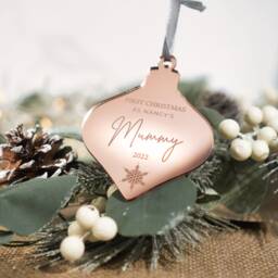 First Christmas As My Mummy Personalised Decoration Gift For New Mom Dog Mum Gifts From - thumbnail 3