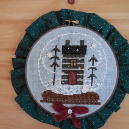 Cabin in A Globe Wall Hanging - thumbnail 2