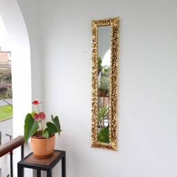 "Peruvian Mirrors ""Rose Gold Column 100cm" - thumbnail 1