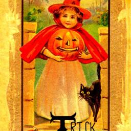 Halloween Wall Decals, Vintage Halloween, Vintage, Wall, Trick Or Treat - thumbnail 2