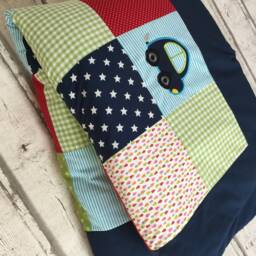 Crawling Blanket/Baby Blanket Patchwork Car Krd3078 - thumbnail 2