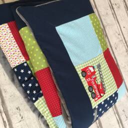 Crawling Blanket/Baby Blanket Patchwork Car Krd3078 - thumbnail 4