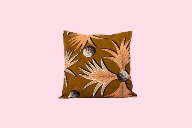 "African Print - Wax Fabric Cushion " - image 1