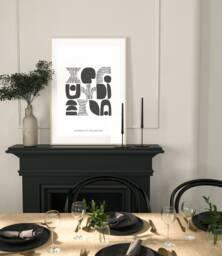 Abstract Print, Contemporary Art , Wall Home Decor Bedroom Minimal Neutral Beige, A5, A4, A3, A3+, A2 - thumbnail 1