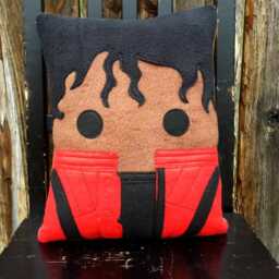 Michael Jackson Pillow, Limited Edition, King Of Pop, Pillow, Plush, Cushion, Alfomada - thumbnail 2