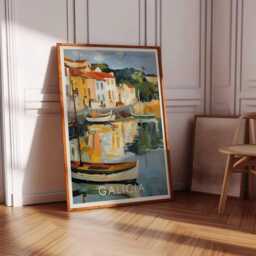 Coastal Galicia Print Northern Spain Landscape Art - thumbnail 3