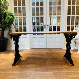 Oak Dining Patio Table - thumbnail 4