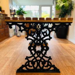 Oak Dining Patio Table - thumbnail 2