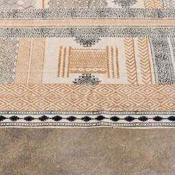8x10 Feet Indian Rugs Cotton Rug, Woven Area For Sale, Decor Rustic Rugs, Decorative Bohemian Indian - thumbnail 3