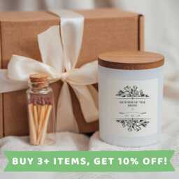 Mother Of The Bride Candle Candles Gift Gifts Card - thumbnail 1