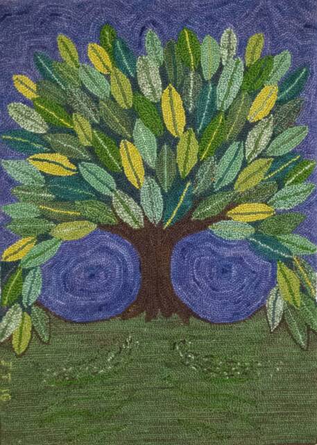 Tree Of Life/Green Man Rug - image 1
