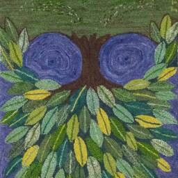 Tree Of Life/Green Man Rug - thumbnail 2