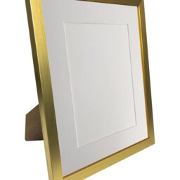Gold 20mm Picture, Photo, Poster Frame With White Mount - thumbnail 3