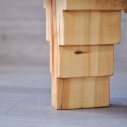 stool-Pouf Handmade H28 Recycling Design - thumbnail 2