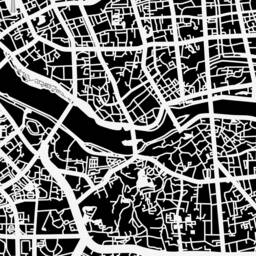 Fuzhou Xiamen Paper Cut Map, 12X12 In, Cityscape Gift - 12X12 In - thumbnail 2