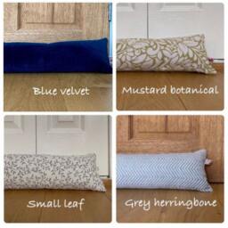 Long Fabric Draught Excluder Custom Length Door Draft Stopper - thumbnail 3