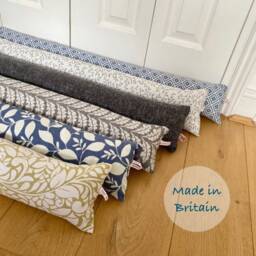 Long Fabric Draught Excluder Custom Length Door Draft Stopper - thumbnail 2