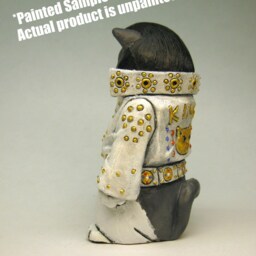 Meowlvis Presley Resin Model Kit Unpainted Cat Elvis Figurine - thumbnail 4