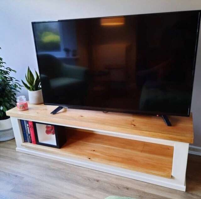 Tv Media Unit Reclaimed Vintage Style Delivery Quote Available - image 1