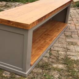 Tv Media Unit Reclaimed Vintage Style Delivery Quote Available - thumbnail 3