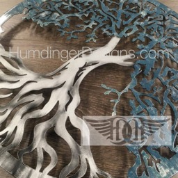 Metal Wall Art Tree Of Life - thumbnail 3