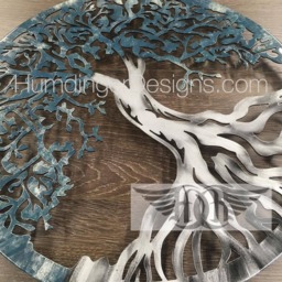 Metal Wall Art Tree Of Life - thumbnail 2