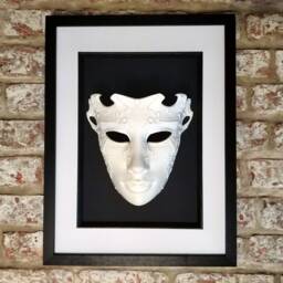 Venetian Mask Cosplay, 3D Printed Maskerade Ball, Venice Carnival Mask - thumbnail 3