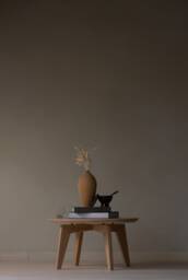 Konk ??? Round Kross Coffee Table [Oak] Bespoke Sizes Available Mid Century Minimal Oak Low Side
