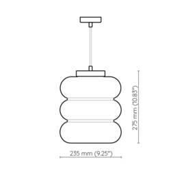 Art Deco Pendant Light With White Glass & Brass Or Nickel - Silver Top, Milk Hanging Lamp, Opaline Lighting Fixture - thumbnail 4