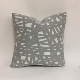 Scion - Saxony Steel Bold Geometric Twisted Woven Web Cushion Cover Handmade Throw Pillow Designer Home Decor Scatter - thumbnail 2