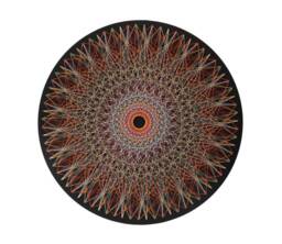 string Art Mandala Wall Sacred Geometry Psychedelic Home Decor D??cor Zen 3D New Age Spiritual Gift Meditation - thumbnail 1