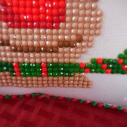 Little Diamond Dots Rudolph The Reindeer Pillow - thumbnail 4
