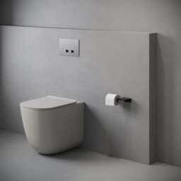 Toilet Paper Holder Stainless Steel Bathroom Organizer - thumbnail 3