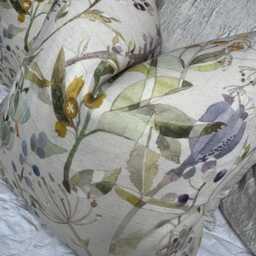 Decorative Cushion Cover, Pillow Cover -Voyage Maison Fabric, Made in UK Double Sided, Countryside Home Floral - thumbnail 4