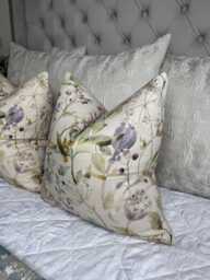 Decorative Cushion Cover, Pillow Cover -Voyage Maison Fabric, Made in UK Double Sided, Countryside Home Floral - thumbnail 1