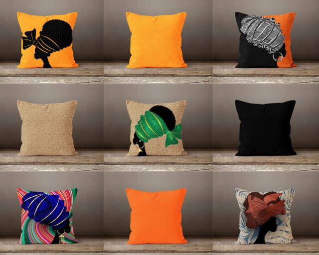 Women Head Cushion Cover-Face Pillow Cover-Decorative Cushion Cover-Home Decor Case-Gift For Her Cushion-Handmade Material - image 1