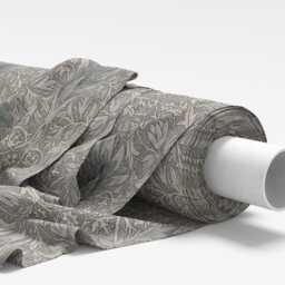 Custom Made William Morris Snakeshead Dove Blackout Lining Curtains 3 - thumbnail 2