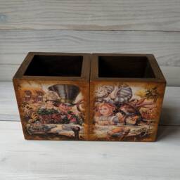 Alice in Wonderland. Pencil Holder. Cup - thumbnail 4