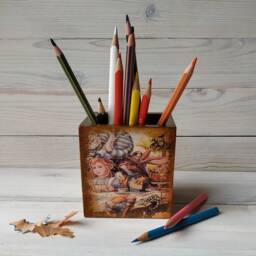 Alice in Wonderland. Pencil Holder. Cup - thumbnail 3
