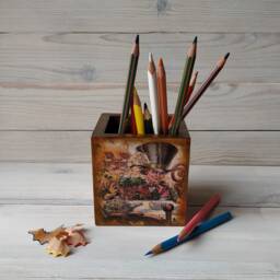 Alice in Wonderland. Pencil Holder. Cup - thumbnail 2
