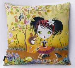 Illustration Printed On A Cushion - thumbnail 1