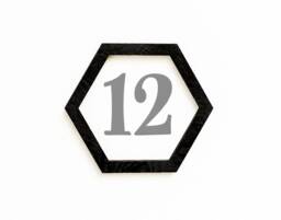 Wood Hexagon Marker, Milestone Blanket Month Baby Shower Gift, Photo Prop, Keepsake