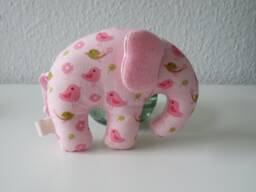 Elephant...cuddly Toy...gripping Toy...play...for Babies...gifts...birth...birthday...girl