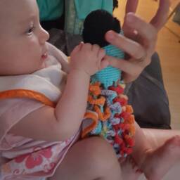 Crocheted Octopus For Baby Choice Of Color, Hat Shape, Or Other Accessories - thumbnail 2