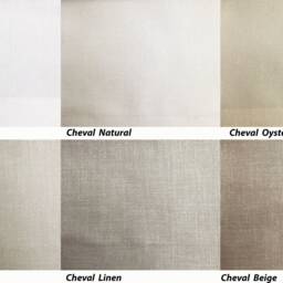 Pleated Linen Faux Roman Valance - Geometric Border, Custom Shade - thumbnail 2