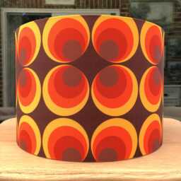 Mid Century Modern Mcm Lampshade Retro Brown 50S 60S 70S West Germany Ceiling Lighting Floor Lamp Shade - thumbnail 1