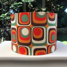 Mid Century Modern Mcm Lampshade Retro Brown 50S 60S 70S West Germany Ceiling Lighting Floor Lamp Shade - thumbnail 2