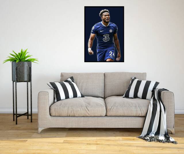 Reece James 2022/23 Digital Art Print - On Foamex Board Or Photo Paper - image 1