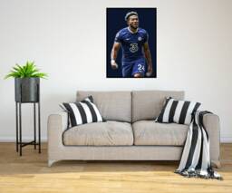 Reece James 2022/23 Digital Art Print - On Foamex Board Or Photo Paper - thumbnail 1