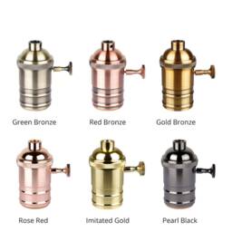 Rustic Wood Beam Chandelier Rose Gold Sockets, Edison Style No Us Customs Fees - thumbnail 4